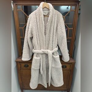 Pottery Barn Sherpa/fleece Bathrobe size large